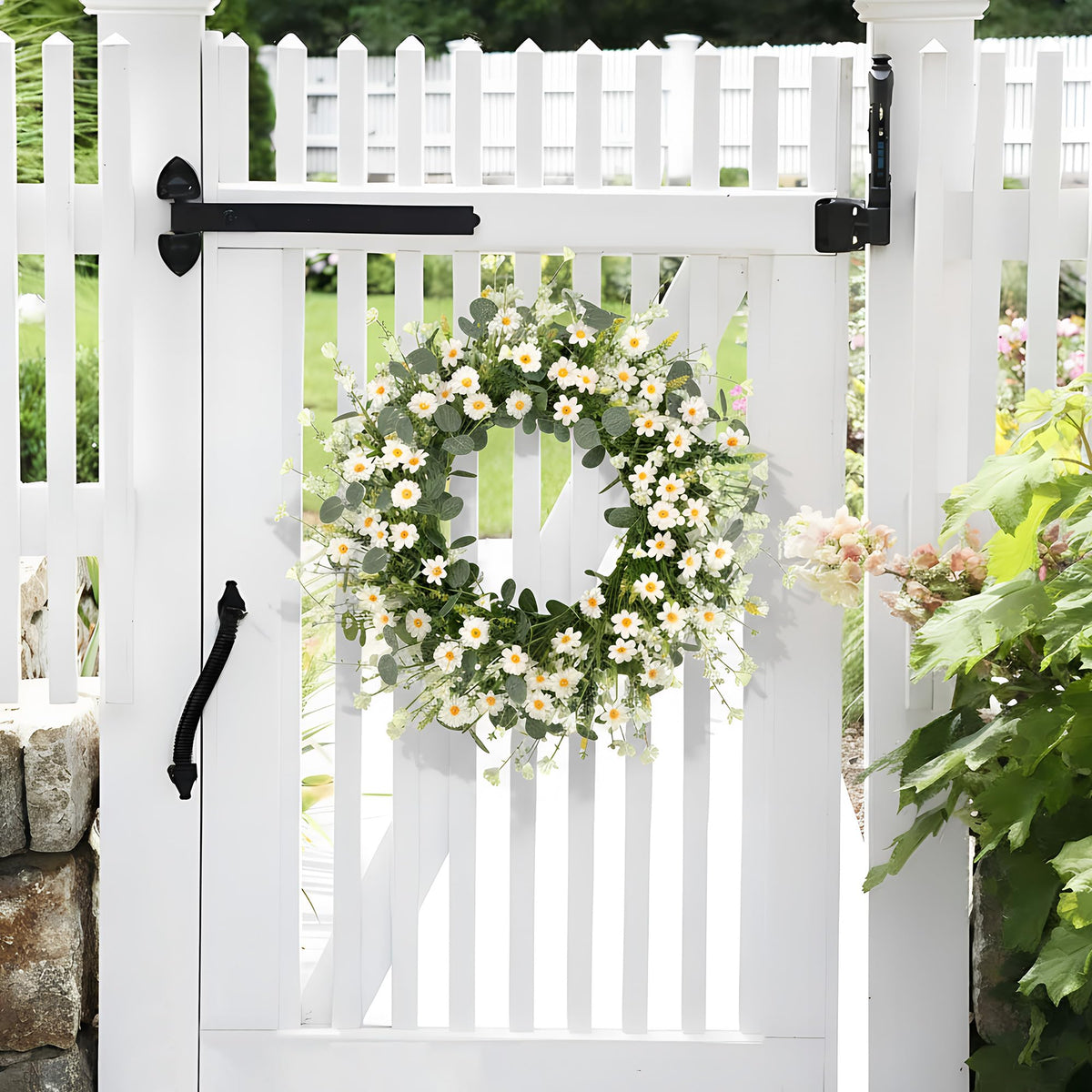 Pinkpum decorative wreath designed for lasting seasonal decor.