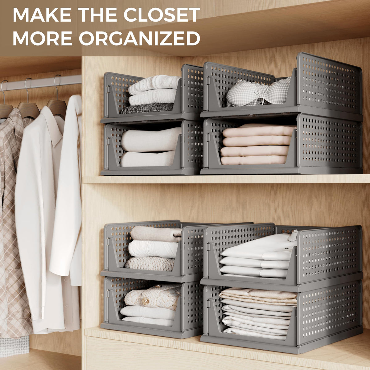 Pinkpum durable PP plastic organizer offers waterproof wipe-clean convenience.
