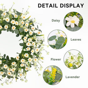 Pinkpum grapevine base wreath offers rustic indoor or outdoor charm.