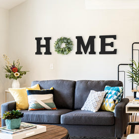 Pinkpum wall decor in a dining room setup for cozy ambiance