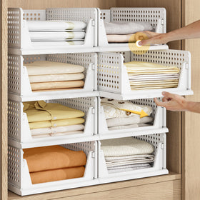 Pinkpum stackable organizer for wardrobe storage and organization