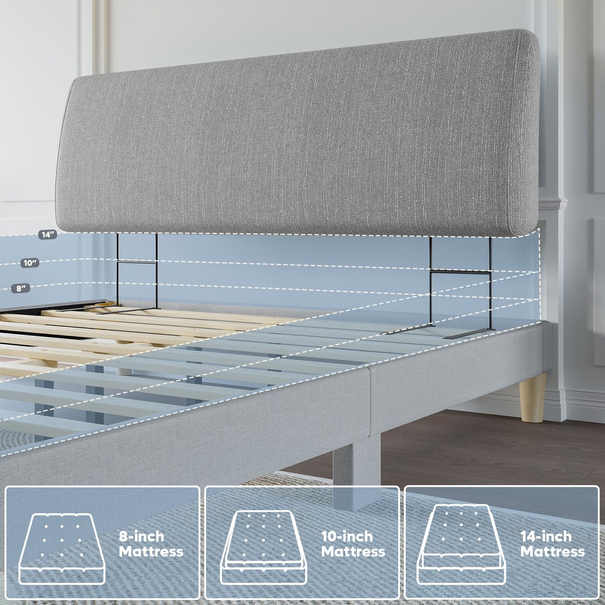 Pinmoco removable fabric cover keeps the surface skin-friendly and easy to clean.