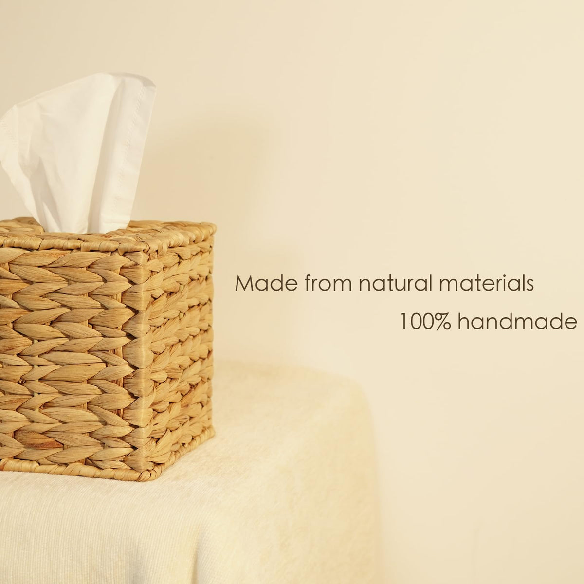 PINXIURY rustic boho decor blends natural fibers with everyday function.