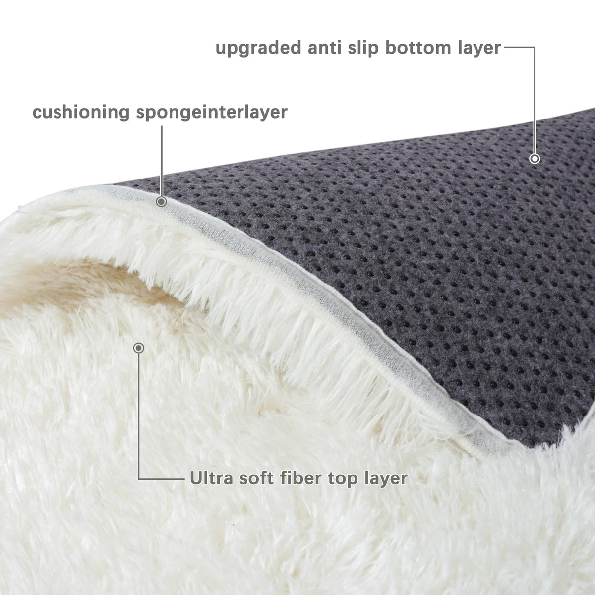 PIPABOBO kids play area on soft rug protects from cold floors