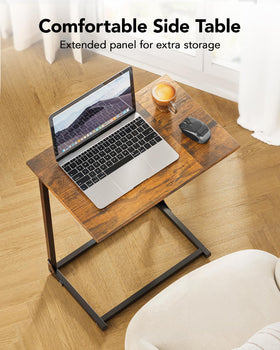 Pipishell C Shaped Side Table easy tool free assembly
