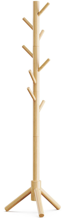 Pipishell versatile coat rack suits home, office, and entryways.