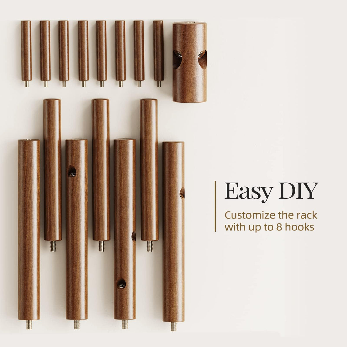 Pipishell entryway organizer keeps coats and bags neatly arranged