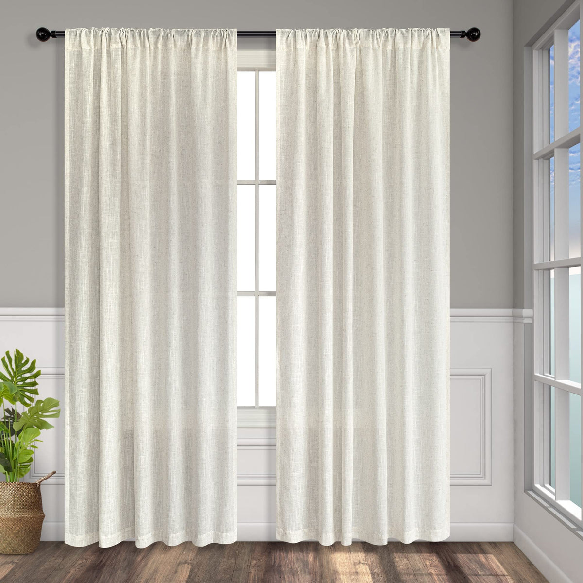 Pitalk two-panel package delivers value and simple window styling.
