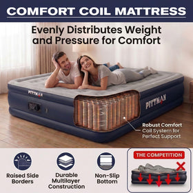 Pittman Outdoors carry bag for portable storage with queen air mattress