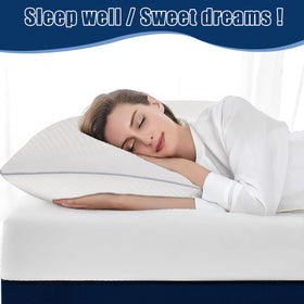 Piwaal bed pillows vacuum packing image demonstrates compact packaging.