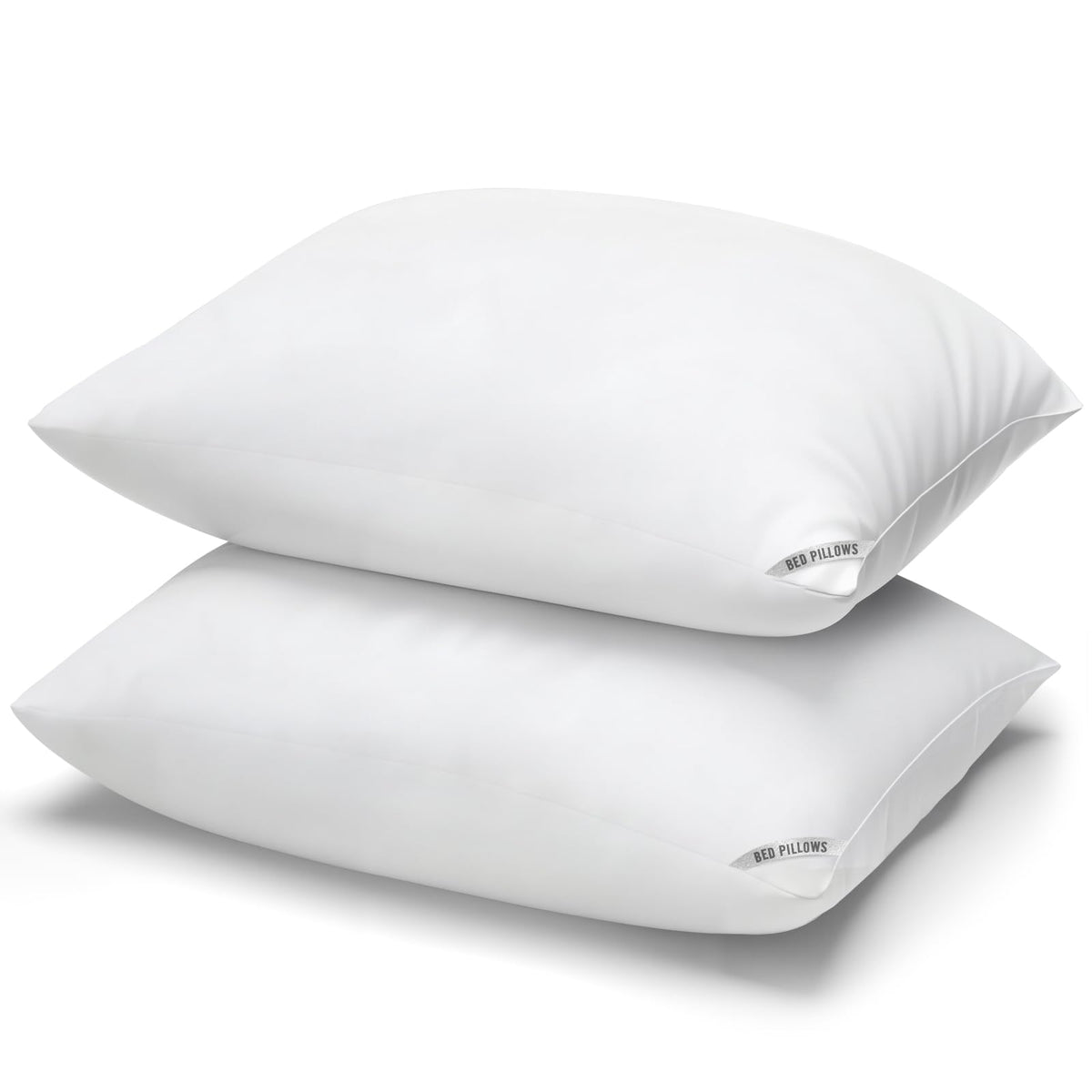 Piwaal luxury hotel pillows front view highlights plush comfort for all sleeping positions.