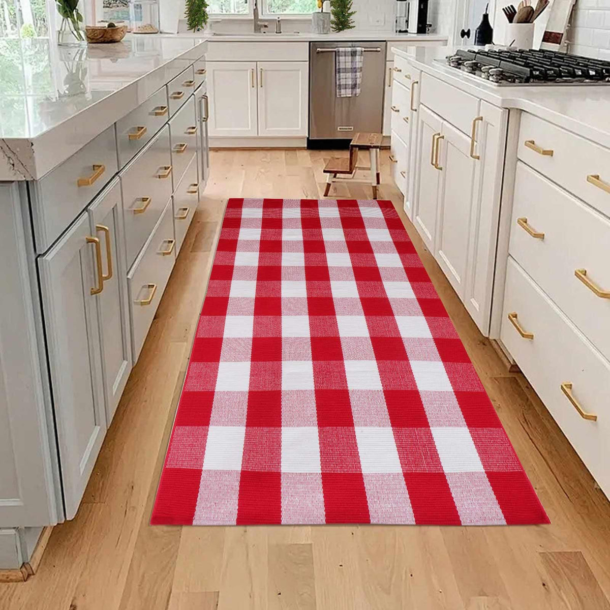 PIXFAIRY festive rug brings cozy atmosphere to everyday spaces.