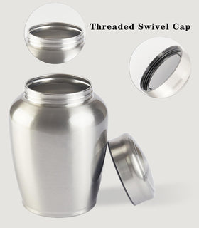 P.J. homsv urn capacity 180cuin accommodates most adult ashes