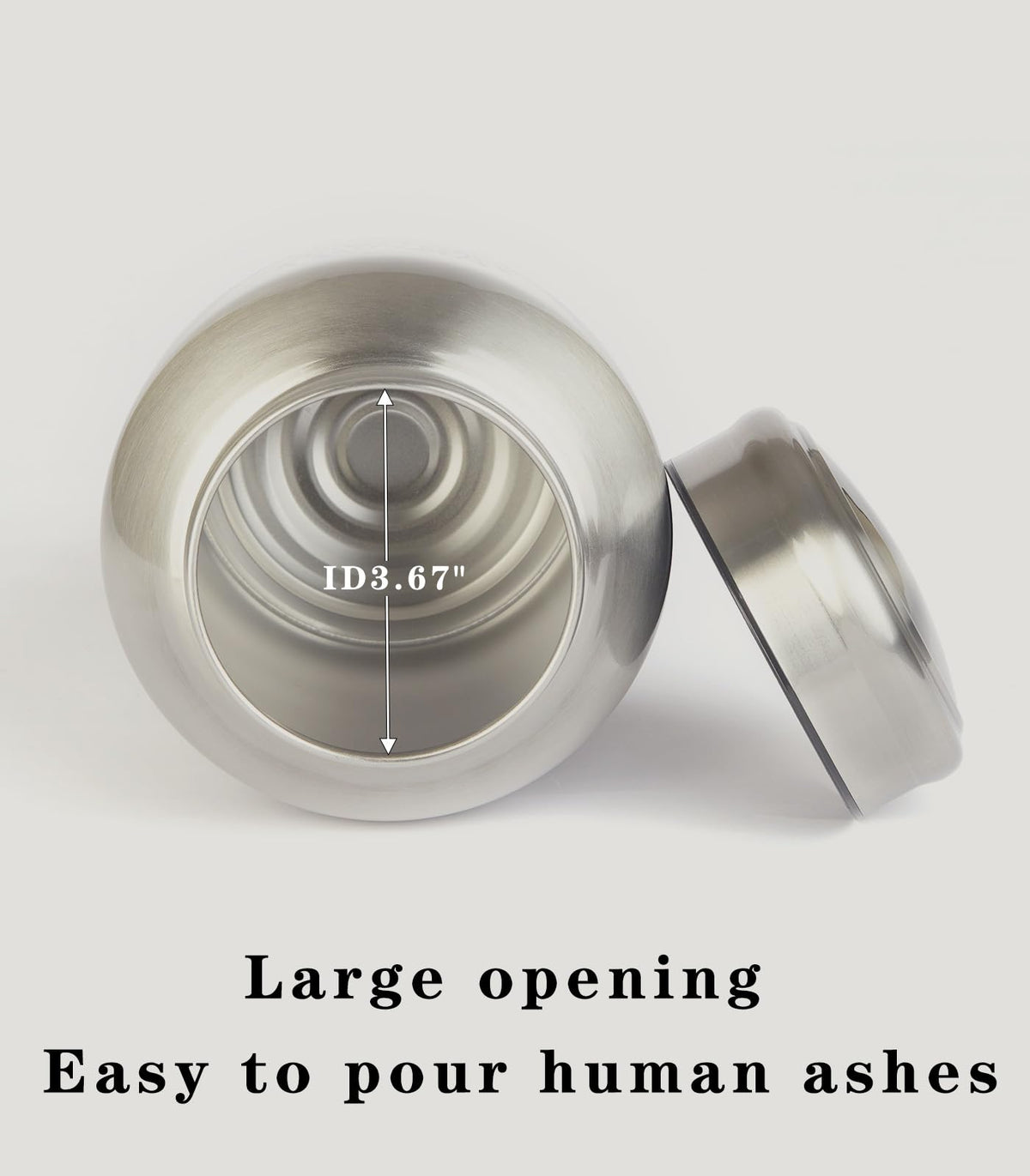 P.J. homsv urn dimensions 4.5 by 8.5 inches for elegant display
