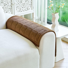 PJLZJFBY dog couch cover warm velvet finish offers comfortable lounging after a long day.