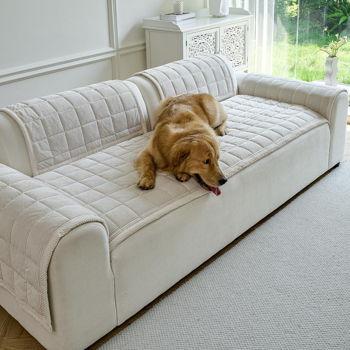 PJLZJFBY loveseat-fit couch cover sized 27.6x59.1 inches