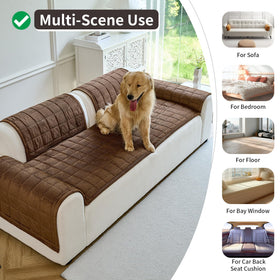 PJLZJFBY multi-use cover doubles as floor mat or car mat for pets.