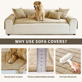PJLZJFBY soft corduroy fabric adds warm, cozy feel for pets.