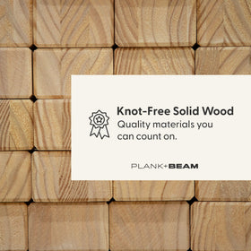 Plank+Beam easy-assembly shown with included tools