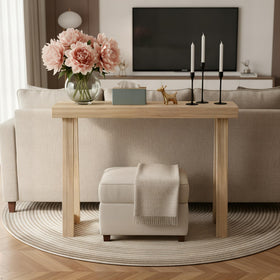 Plank+Beam solid pine wood construction emphasizes durability