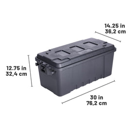 Plano Sportsman's Storage Trunk interior shows roomy space for bulky gear