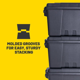 Plano Sportsman's Storage Trunk reinforced latch keeps items secure during travel