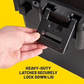 Plano Sportsman's Storage Trunk tie down points stabilize loads in transit