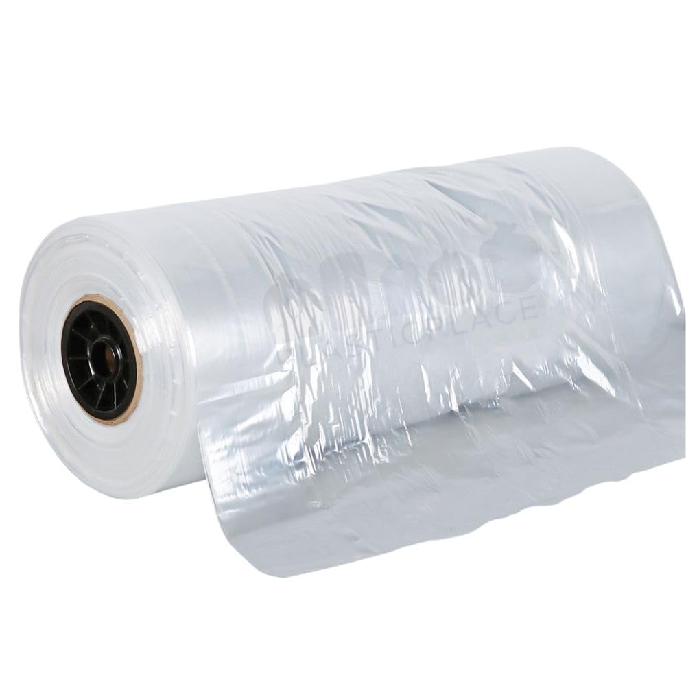 Plasticplace zippered garment bag keeps clothes securely sealed and organized.