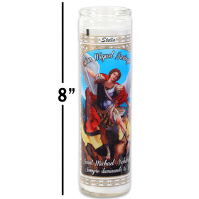 Platinum Series devotional candle collection shown in glass jar for blessing ceremonies.