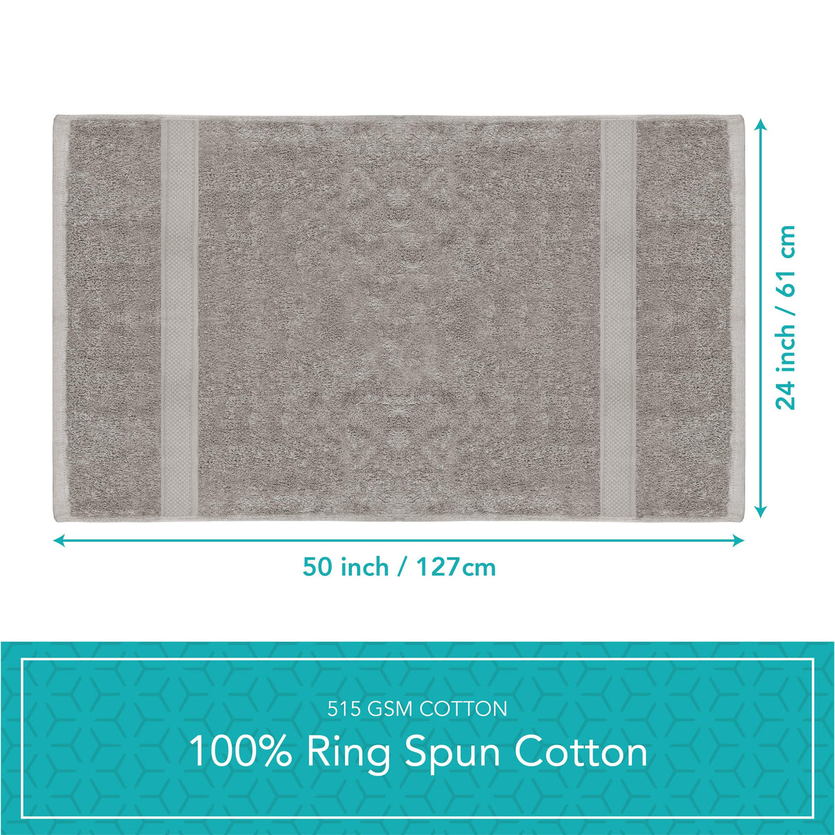 Pleasant Home towels soften with use while retaining absorbency over years