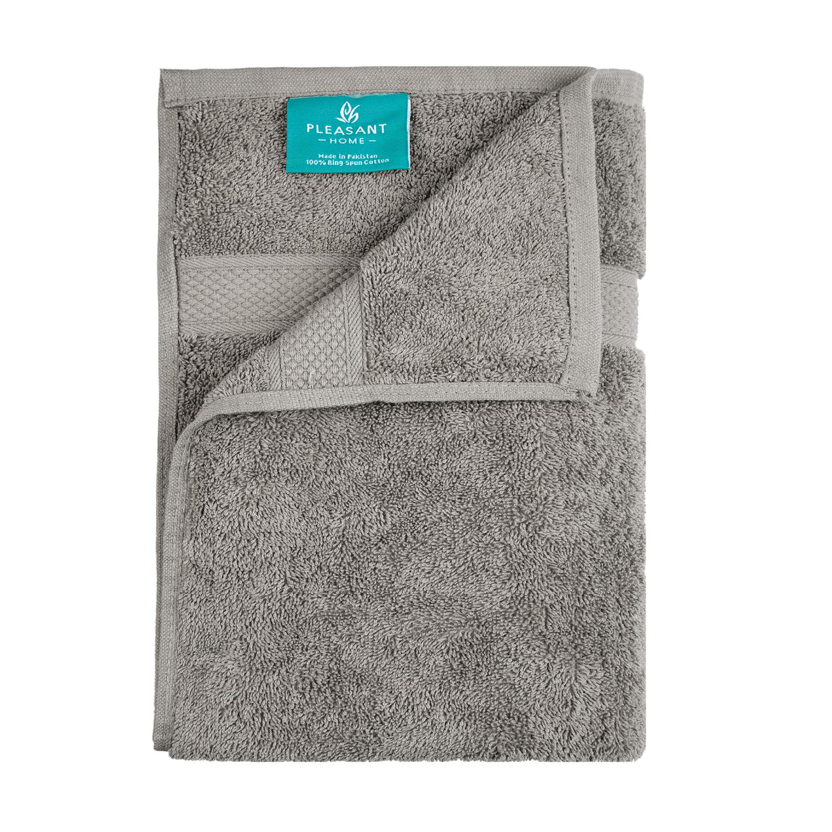 Pleasant Home towel set helps maintain a tidy gym or spa locker