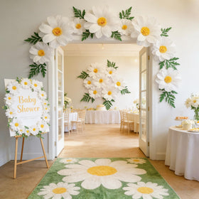 PleatFlora 20cm small daisies as quick party decor accents