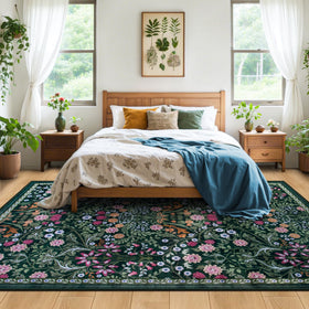 PLHXFR 6x9 machine-washable rug for effortless cleaning