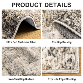 PLHXFR 8x10 area rug bedroom scene offers cozy underfoot comfort
