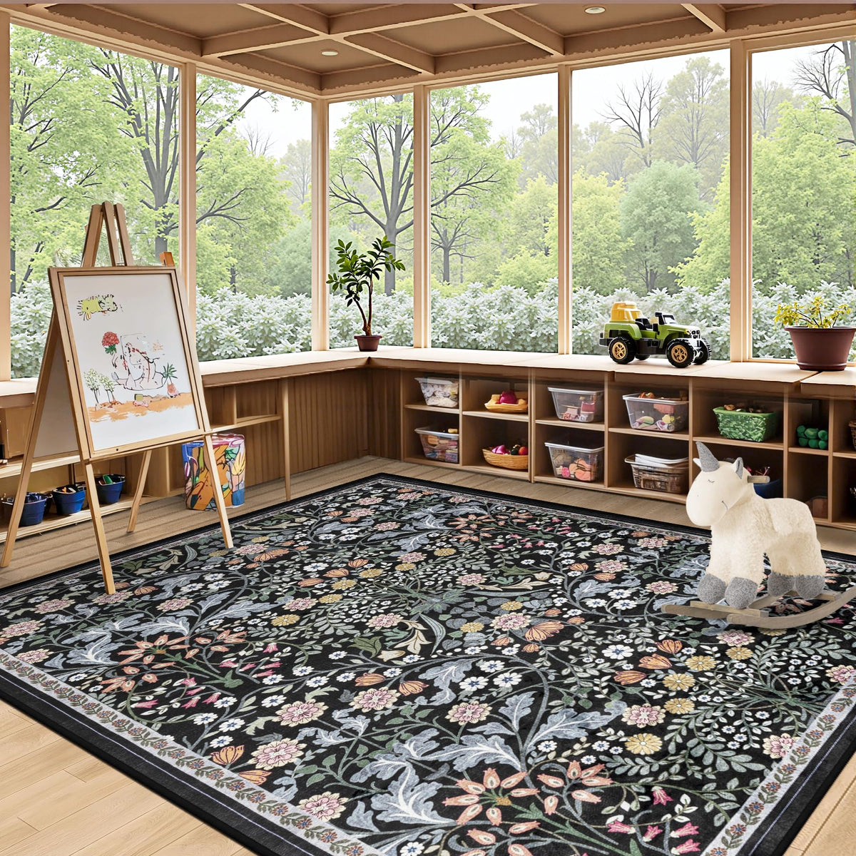 PLHXFR Machine washable fabric simplifies cleanup after spills and pet messes.