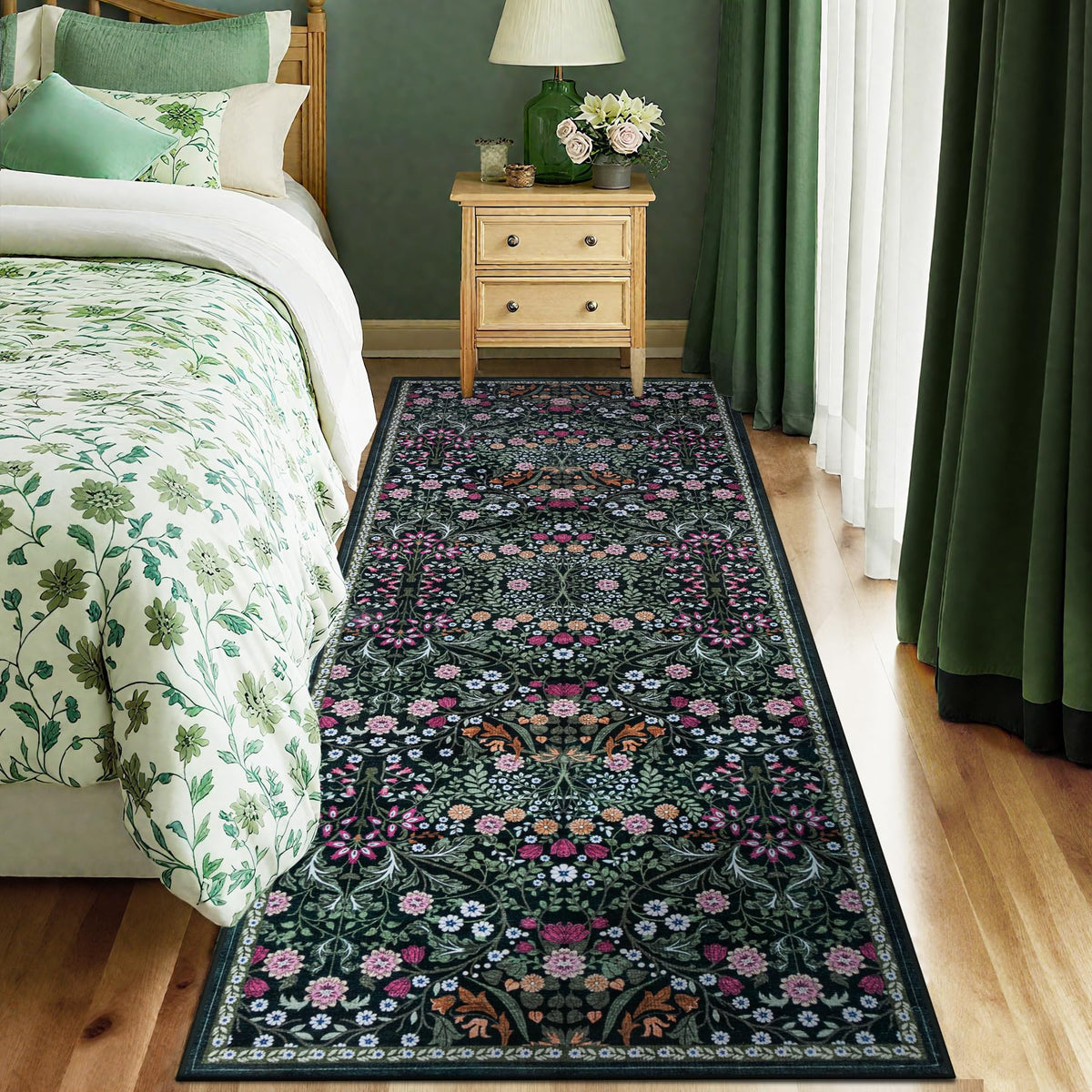 PLHXFR Runner Rug ultra-soft pile detail emphasizes plush comfort.