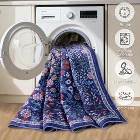 PLHXFR skin-friendly rug suitable for kids and pets
