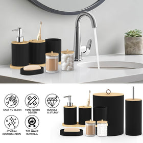 pliow soap dispenser with matte finish for mess-free refills