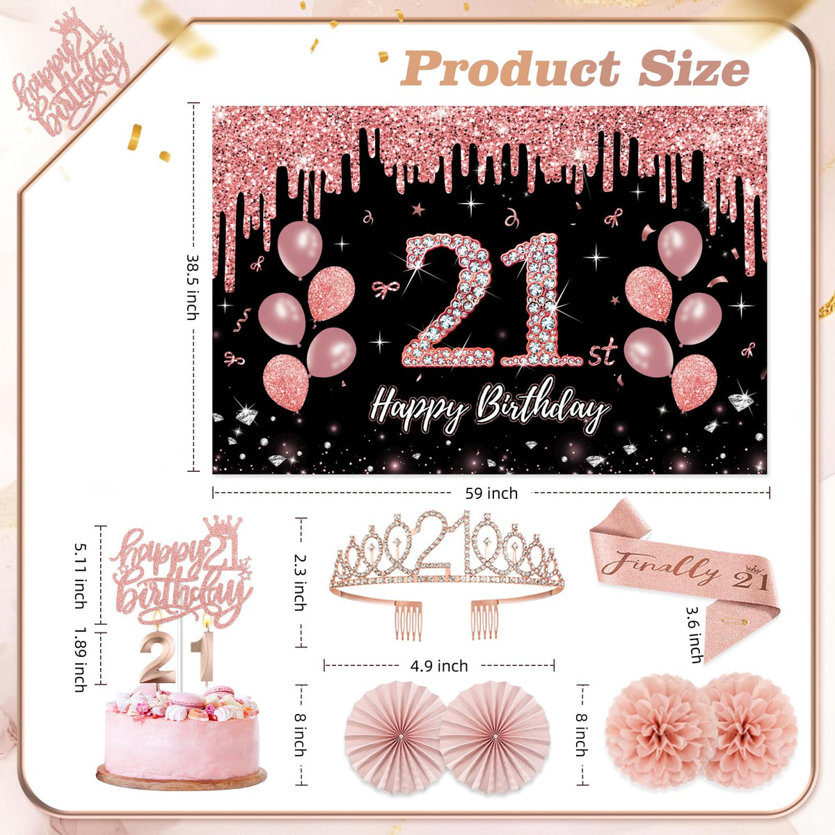 PLOZZY polyester backdrop provides a durable, reusable photo-ready scene.