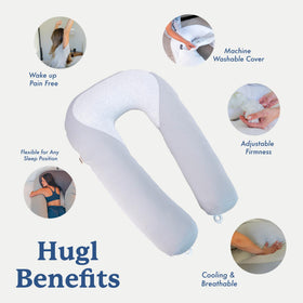 Plufl Hugl foldable design enables easy storage and portability.
