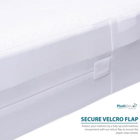 PlushDeluxe hypoallergenic cover reduces irritants for sensitive sleepers
