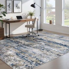 pmtsns Area Rug 5x7 foldable and lightweight for storage.