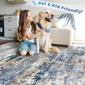 pmtsns area rug 9x12 is soft, lightweight, and easy to roll or fold.