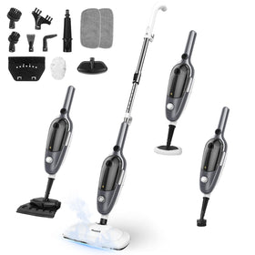 Poazork Steam Mop self-standing design with cord winding