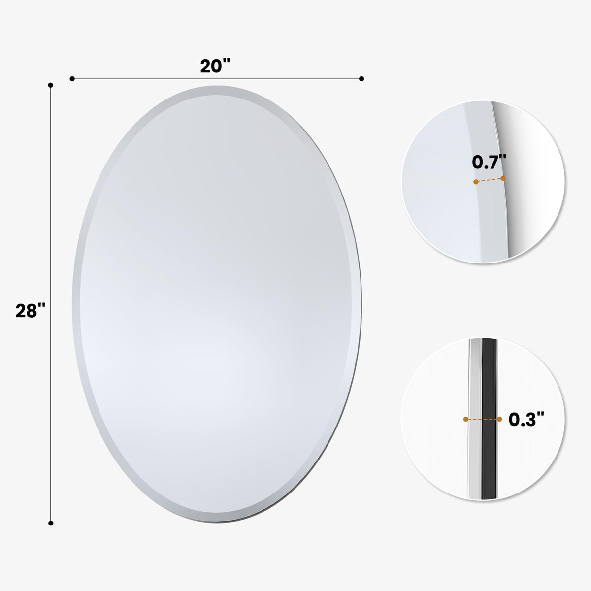 Pocetry space-saving design helps small powder rooms feel brighter.