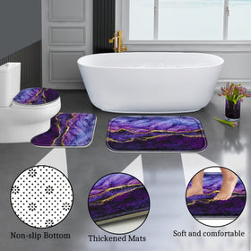 Poedist U shape rug 20x20 keeps floors dry and clean.