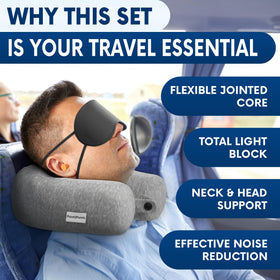 Point2Points Twist soft earplugs reduce surrounding noise for peaceful travel