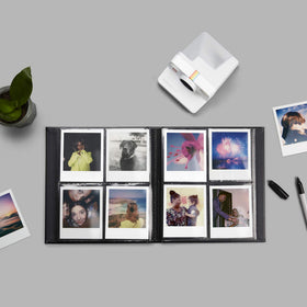 Polaroid Large Photo Album spine close-up highlighting sturdy binding.