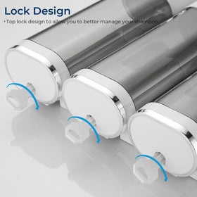 Pollock dispenser features a transparent window for easy liquid level checks.