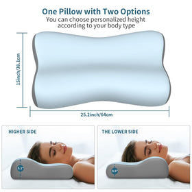 Polovo cooling pillowcase demonstrating moisture-wicking fabric for cooler nights.